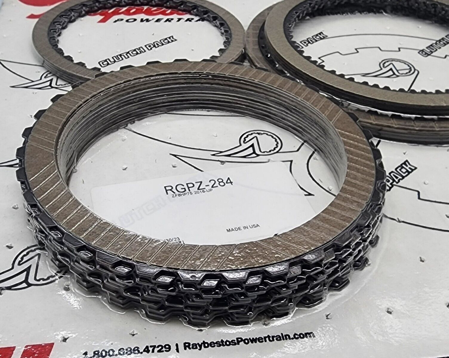 .For ZF8HP75 Clutches GPZ FRICTION CLUTCH PACK 2018-ON RGPZ-284 by RAYBESTOS