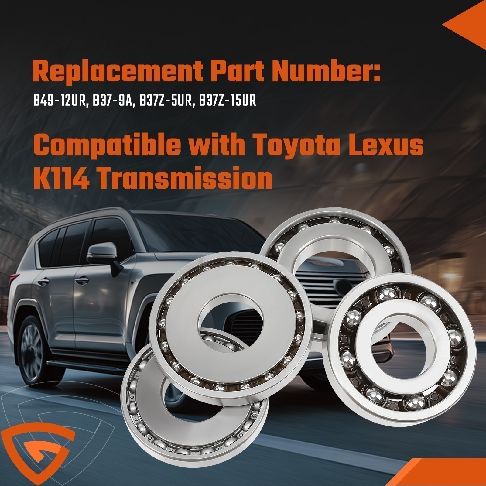 K114 B37-9A CVT Rebuild Replacement Bearings Fit For Toyota LEXUS
