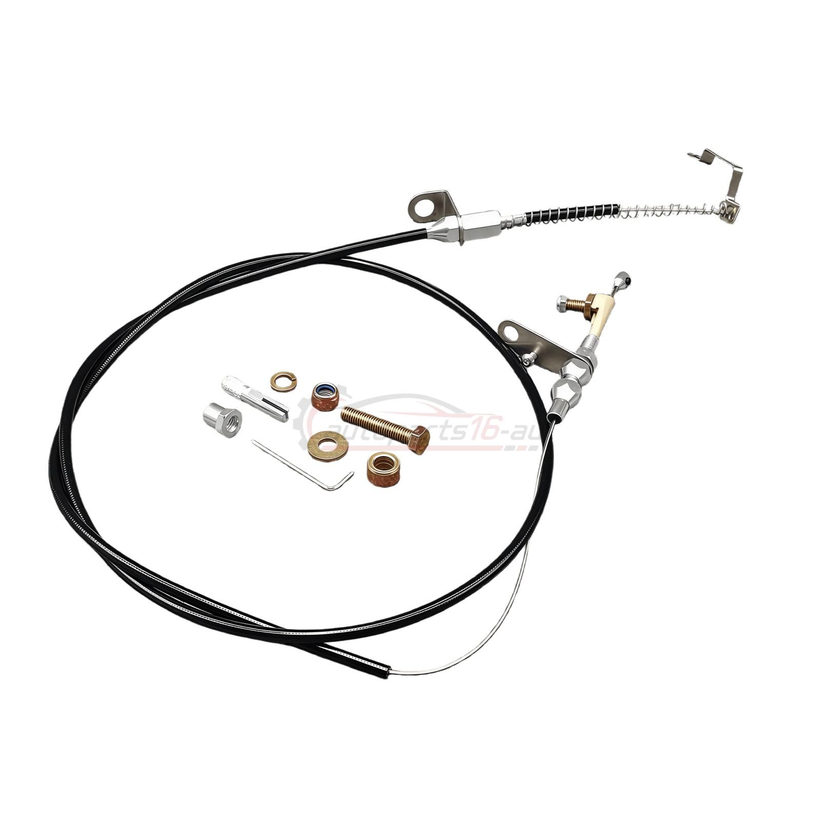 New Black Kickdown Cable Kit Fits For Ford/AOD Lokar KD-2AODU USA