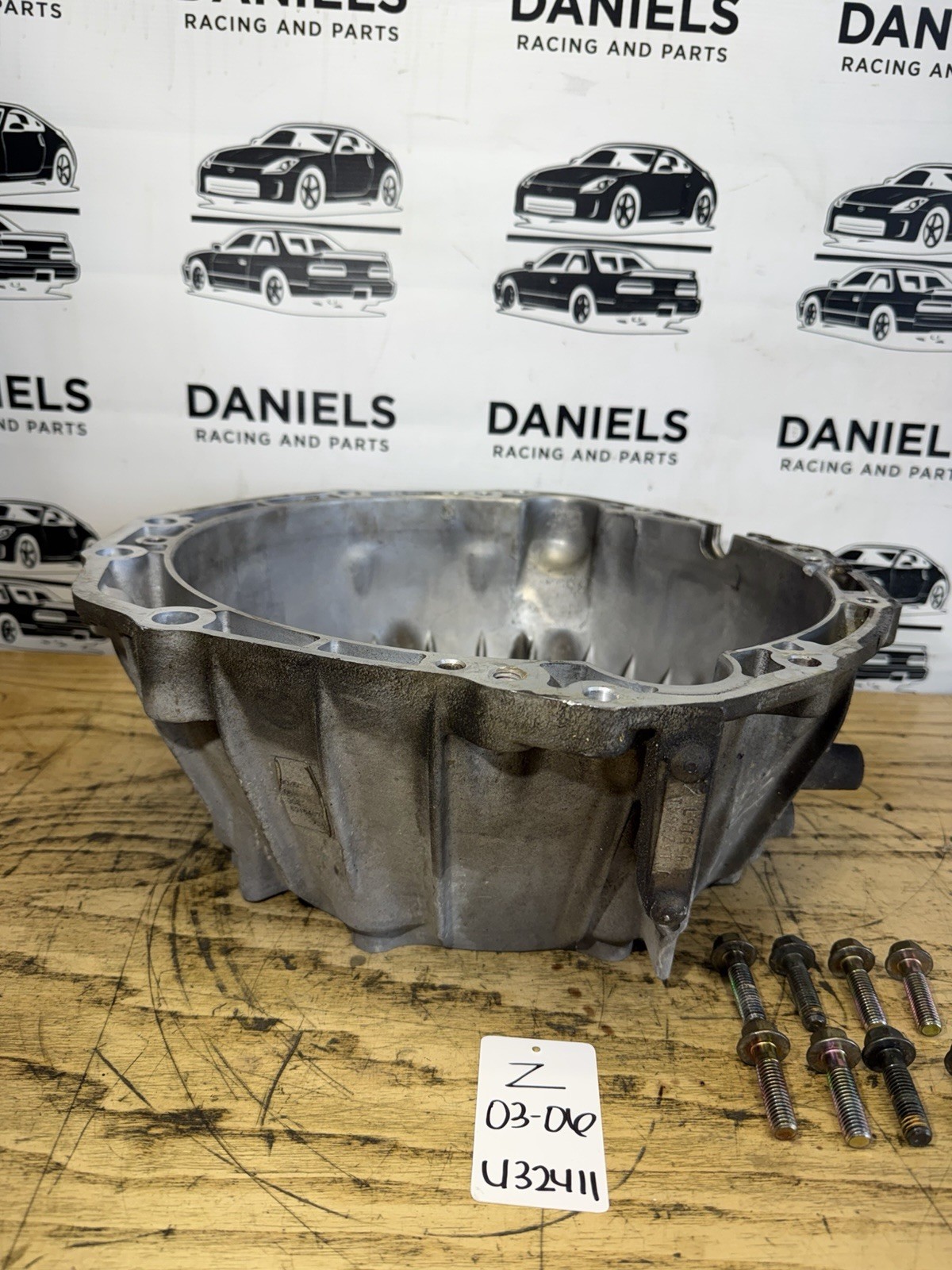 03-06 Infiniti G35 Nissan 350Z Automatic Transmission Bellhousing AT OEM Vq35de