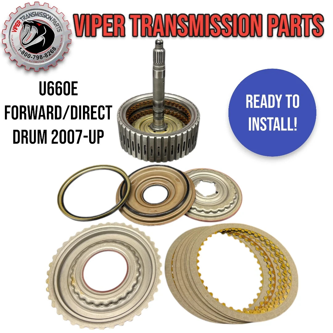 Toyota U660E Transmission Forward/Direct Drum Loaded READY TO INSTALL 2007-UP