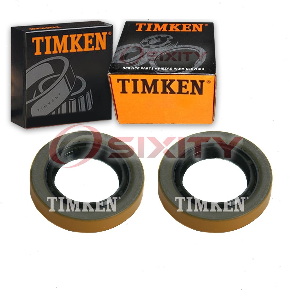 2 pc Timken Rear Wheel Seals for 1978-1980 Lincoln Versailles Driveline qe