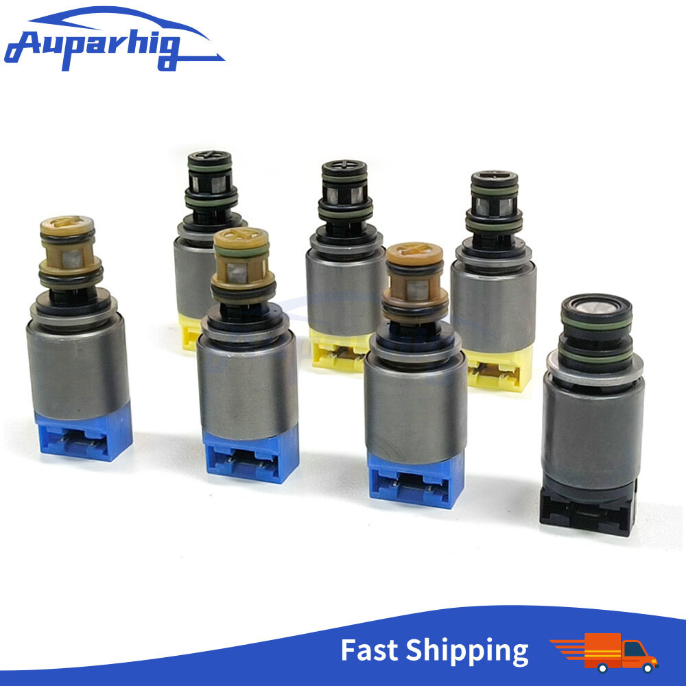 7pcs 6HP19 6HP26 6HP32 Transmission Solenoid Kit For BMW X3 X5 For Audi A6 A8 Q7