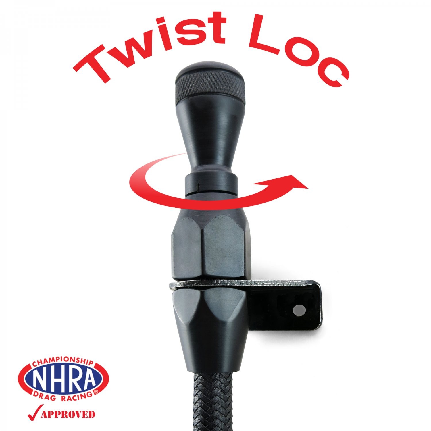 Universal Black Trans Dipstick Firewall & Trans Mount American Shifter