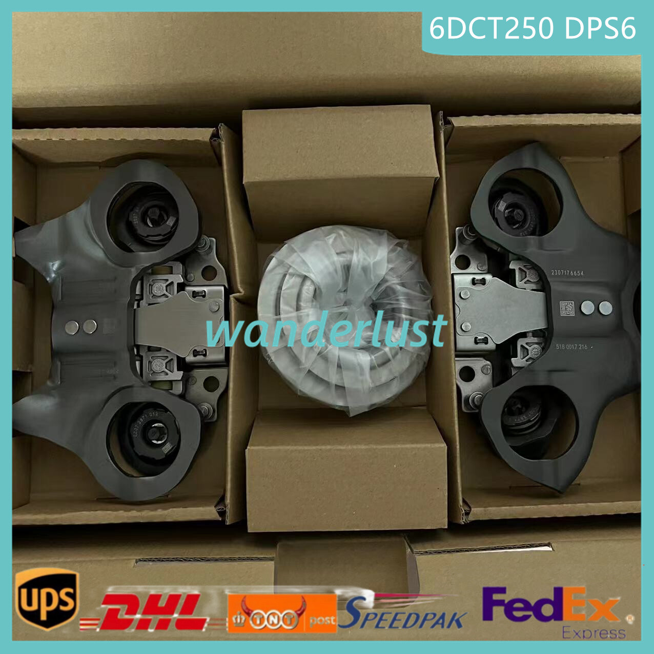6DCT250 DPS6 Transmission Dual Clutch Fork Kit For Ford Focus Fiesta 2011-2017