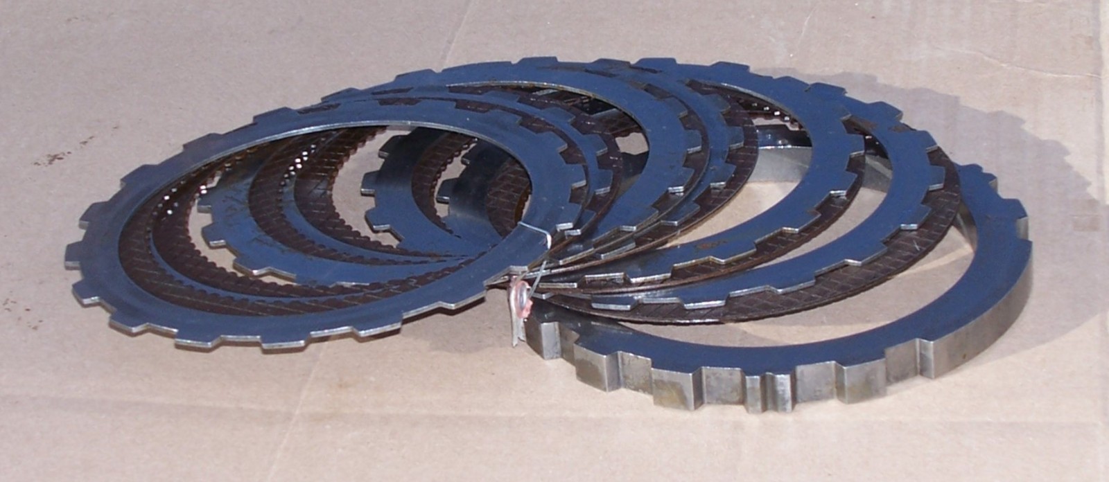 89-96 FORD F150 F250 F350 E4OD REVERSE CLUTCH PRESSURE PLATE & 6 STEEL PLATE SET