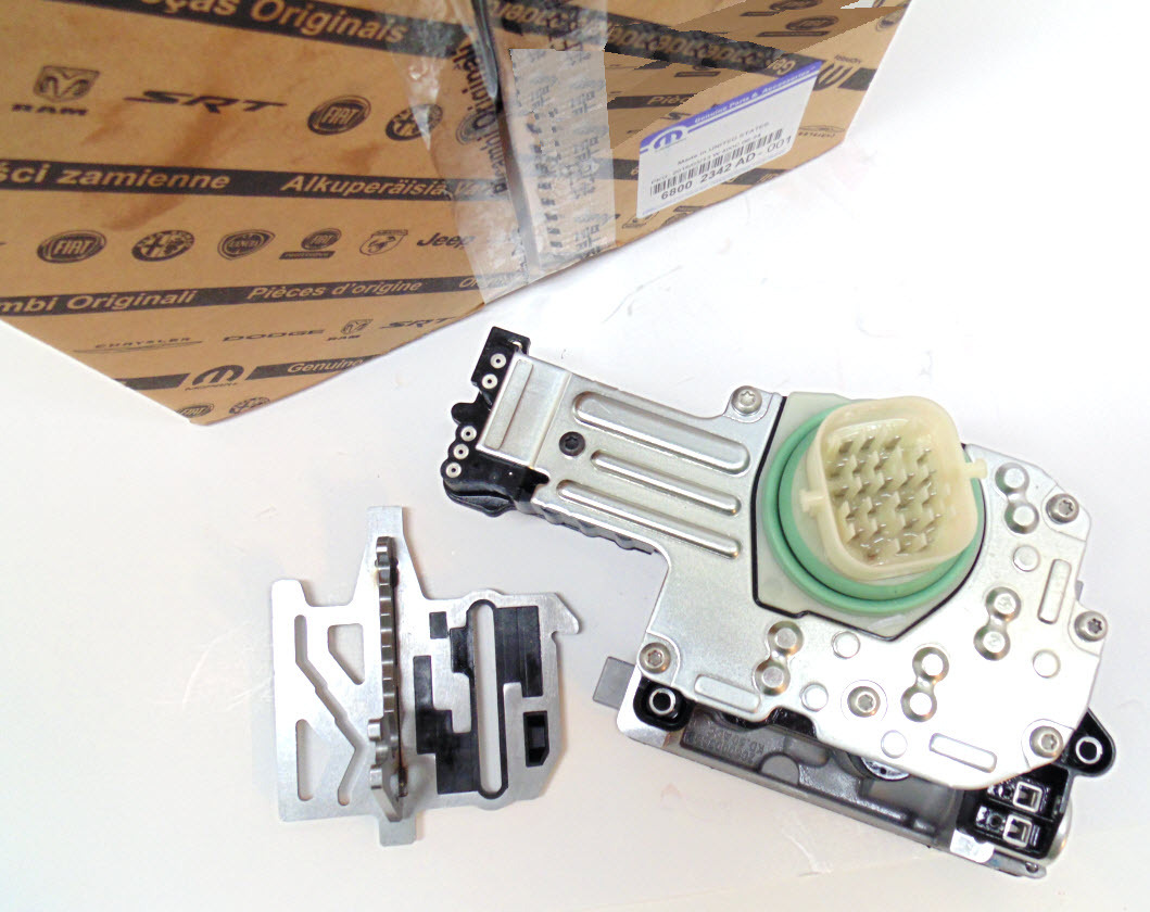 Genuine Mopar OEM 45RFE / 545RFE Shift Solenoid Block Pack w/ TRS Plate