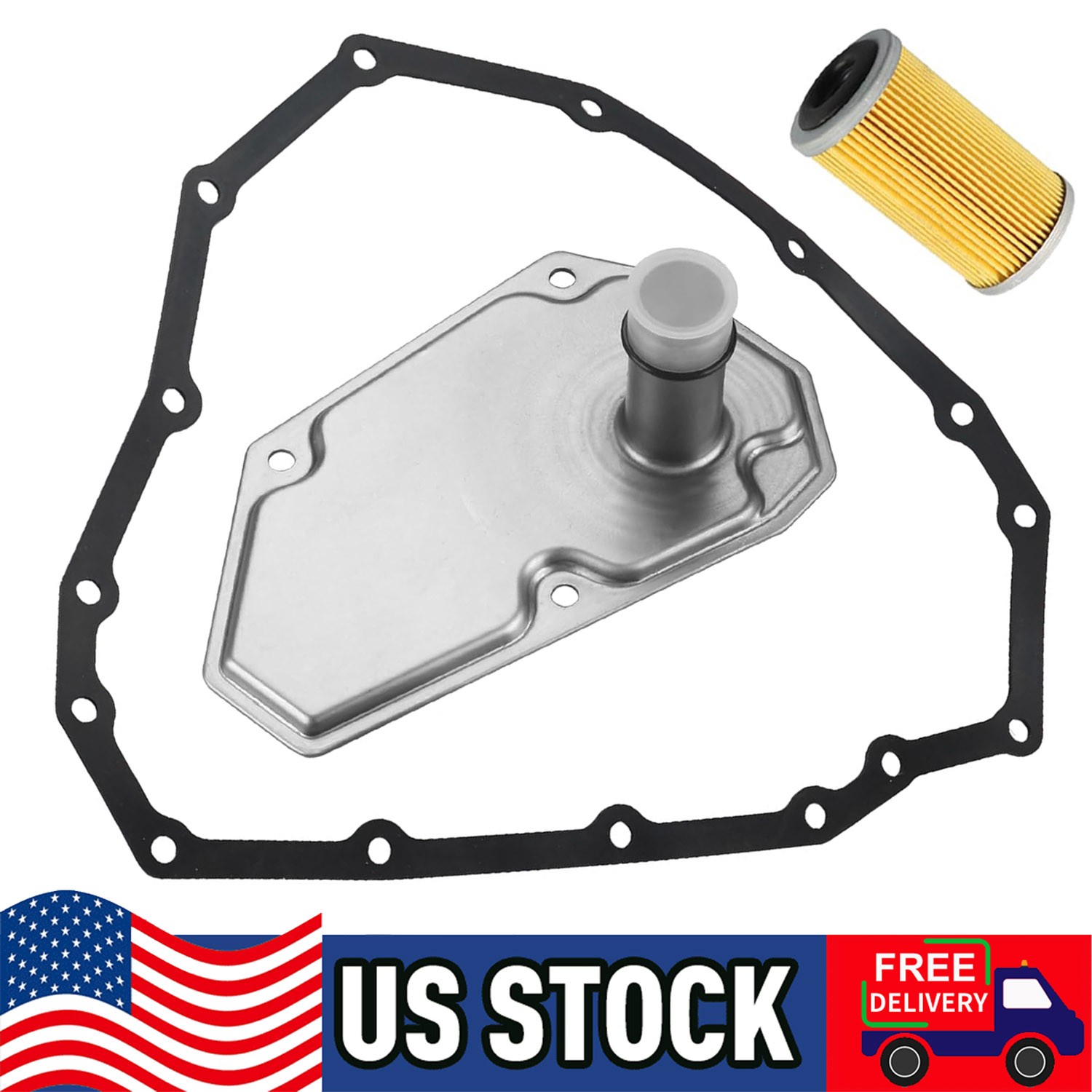 Transmission Oil Filter w/ Pan Gasket For NISSAN SENTRA/VERSA JF015E RE0F11A T