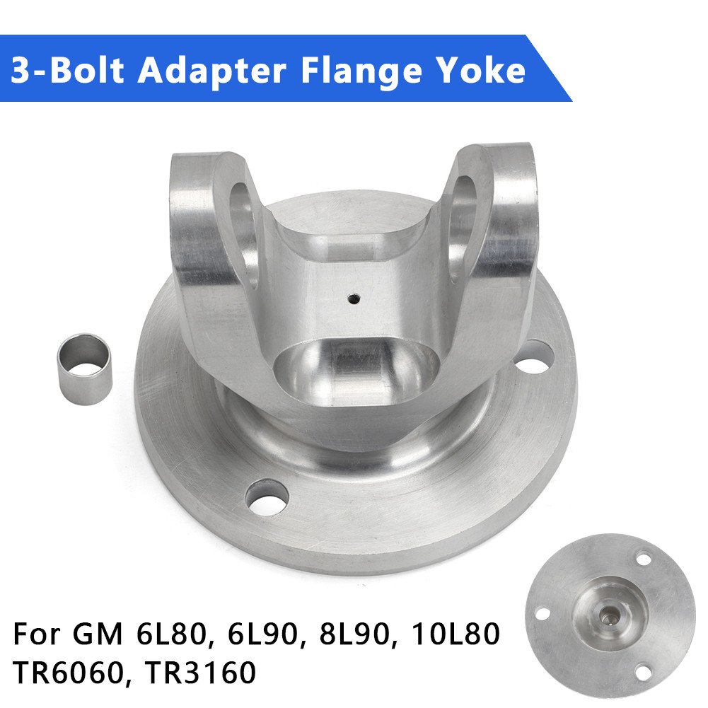 3-Bolt Adapter Flange Yoke Kit T35-GMFD-01K For GM 6L80 6L90 8L90 10L80 TR6060