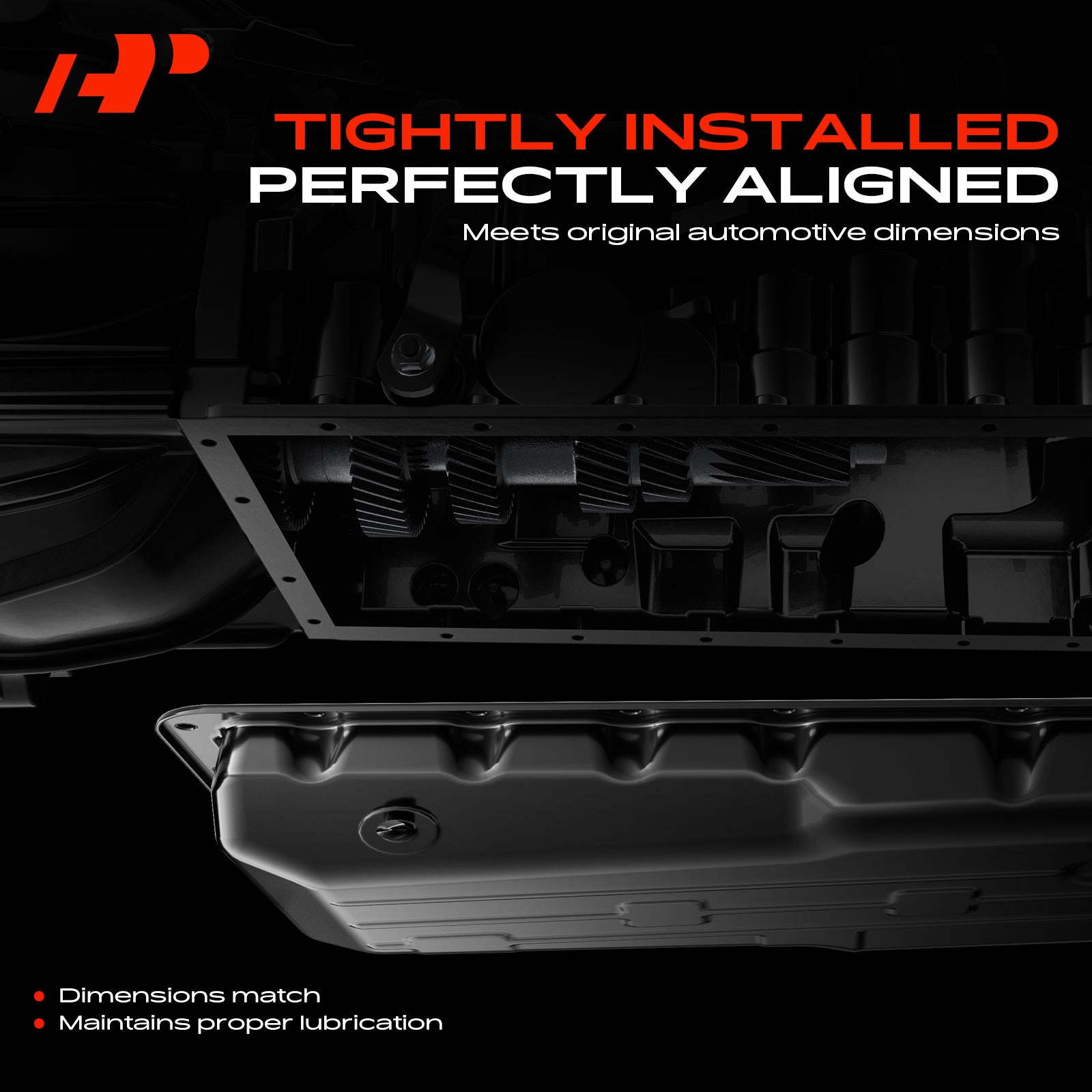 A-Premium Transmission Oil Pan for Fordd Escape 2020-2025 1.5L GAS Turbocharged