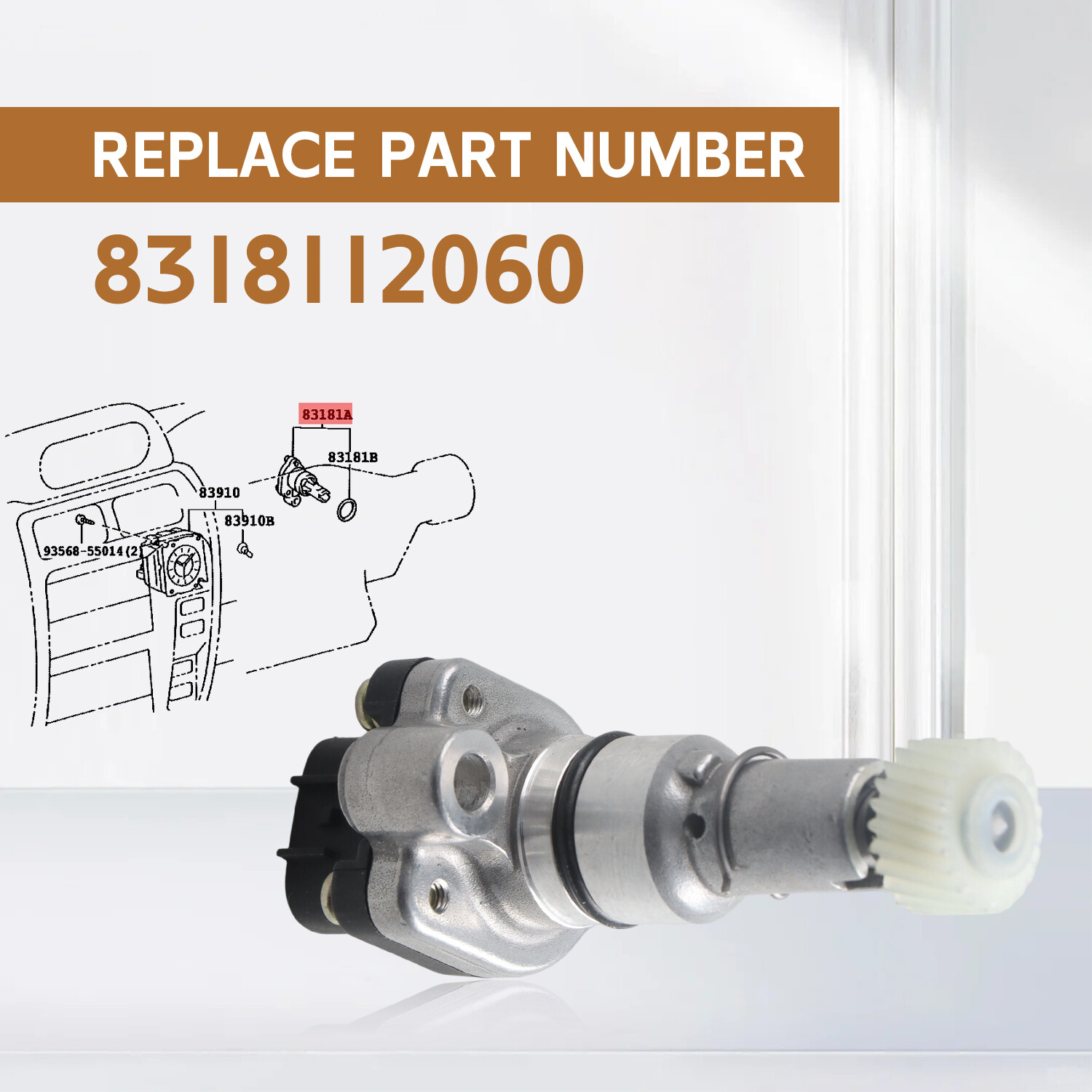 Speed Sensor for 1996 1997 98-99 2000 Toyota Rav4 L4 2.0L 2.2L US