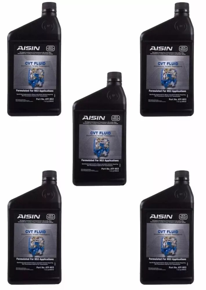 5 New Quarts Automatic Transmission Fluid ATF for Nissan/Infiniti CVT ATF-NS3