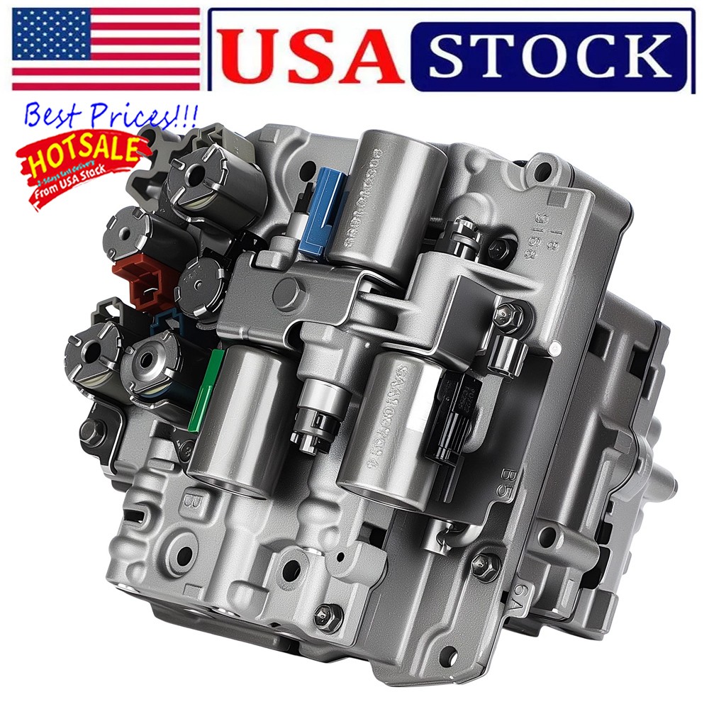 Transmission Valve Body + Solenoids AW55-50SN AW55-51SN For Nissan Altima Volvo