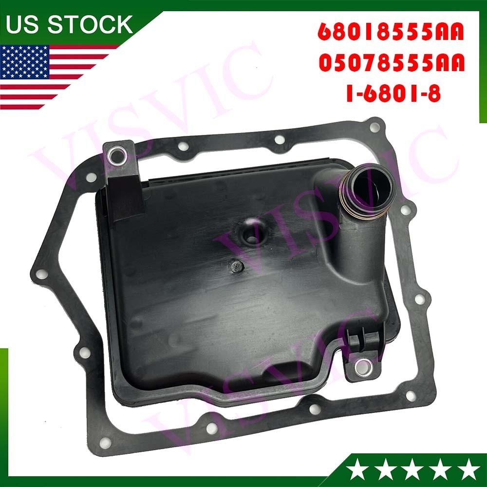 Transmission Filter KIT Pan Gasket for 07-20 Chrysler Dodge Ram 62TE 68018555AA