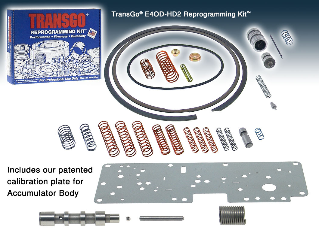 Transgo Reprogramming Shift Kit Ford 4R100 / E4OD HD2 SKE4ODHD2