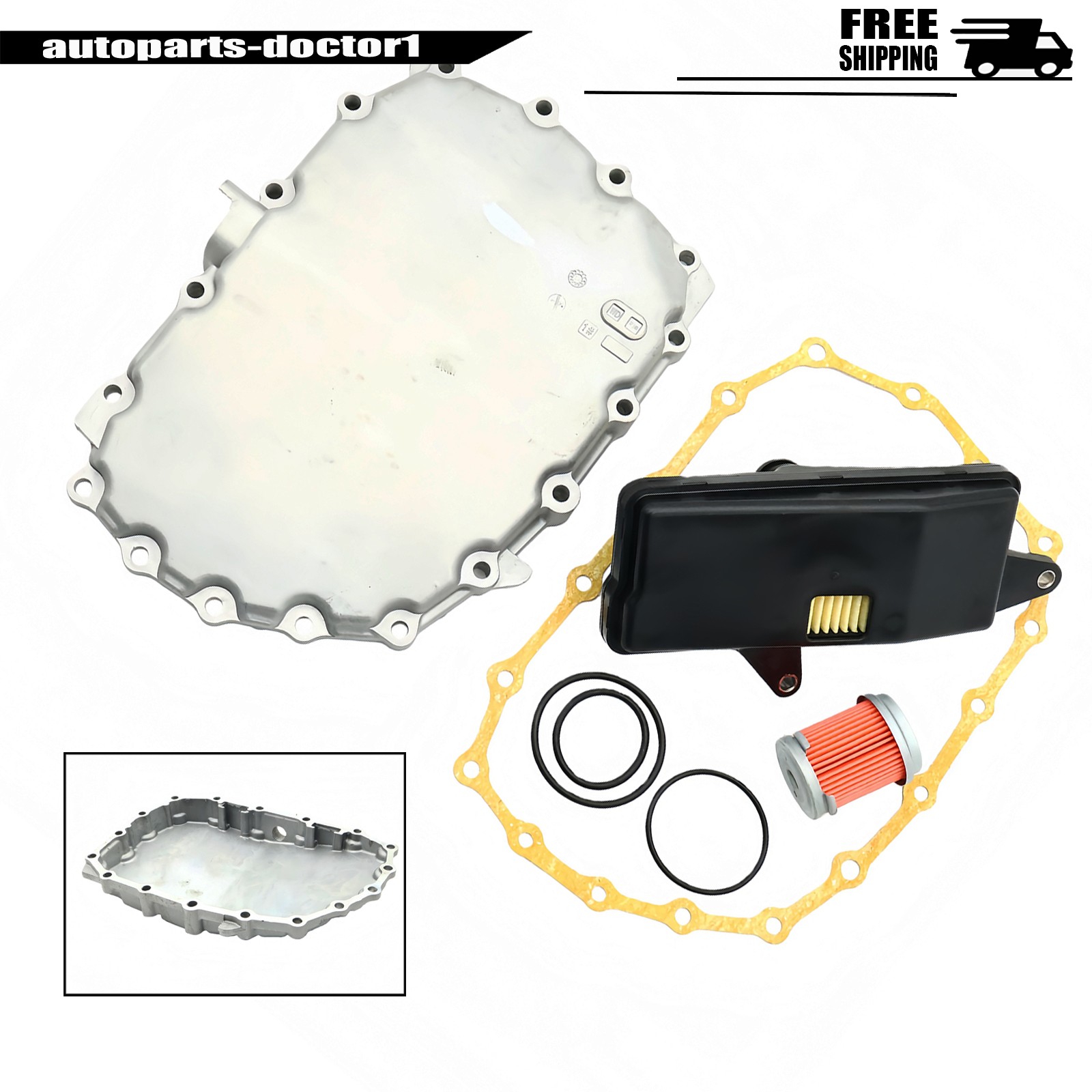 Transmission Oil Pan&Filter&Gaskets Kit For Honda Civic HR-V Fit 2014-2020