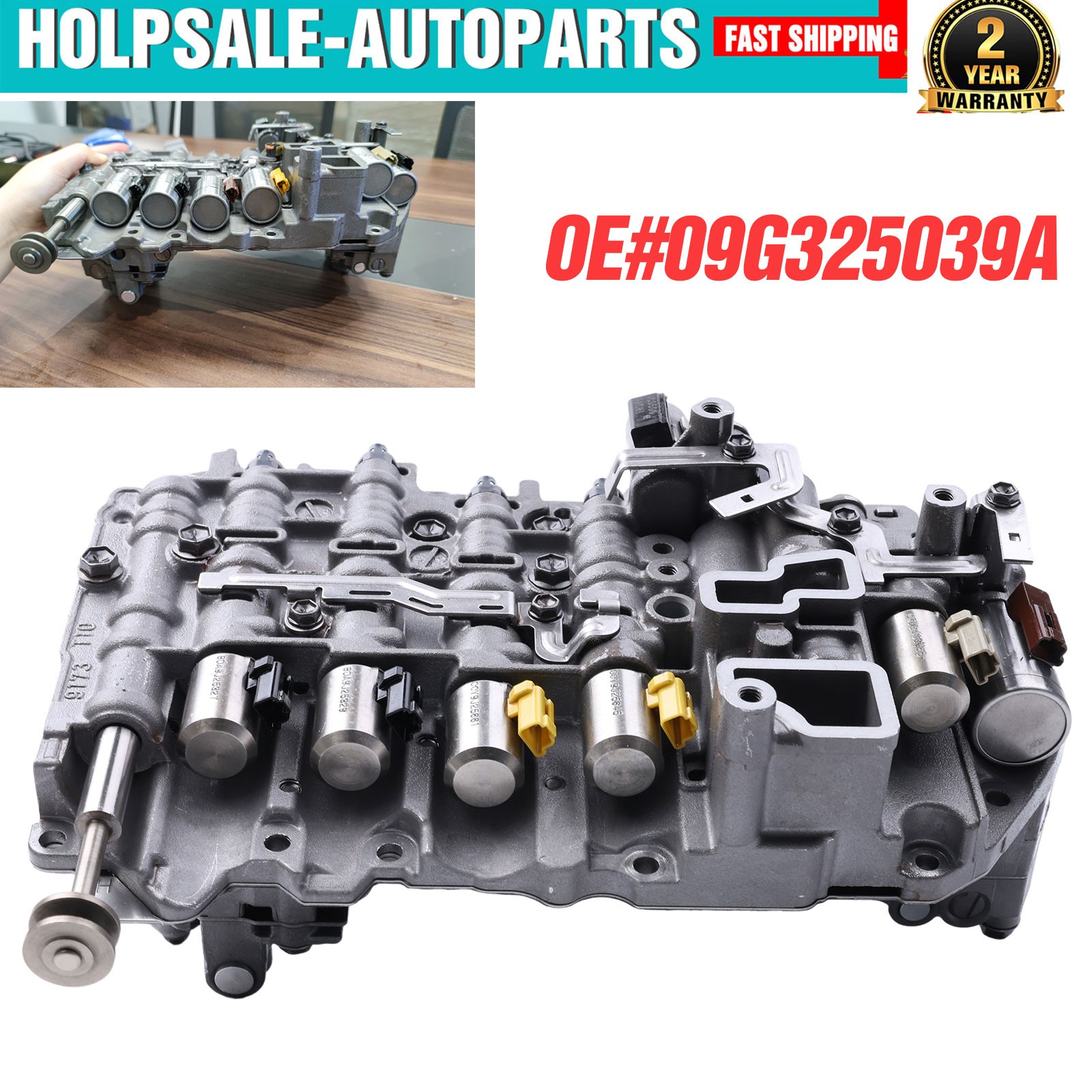 6 Speed Automatic Transmission Valve Body For 03-11 VW Jetta Touran 09G325039A