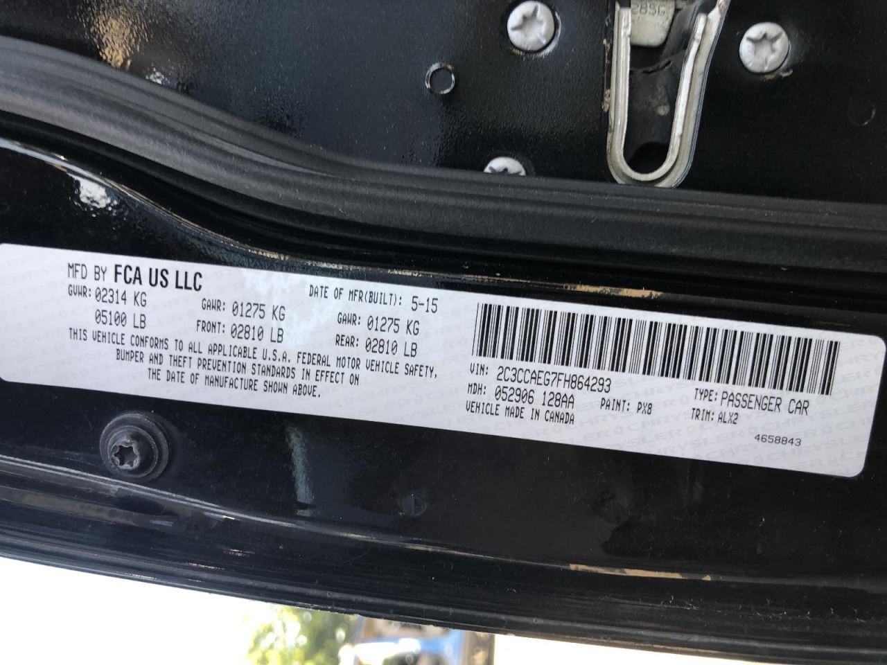 2015 Chrysler 300 Automatic Transmission 161k 8 Speed fits 3.6L RWD 963401
