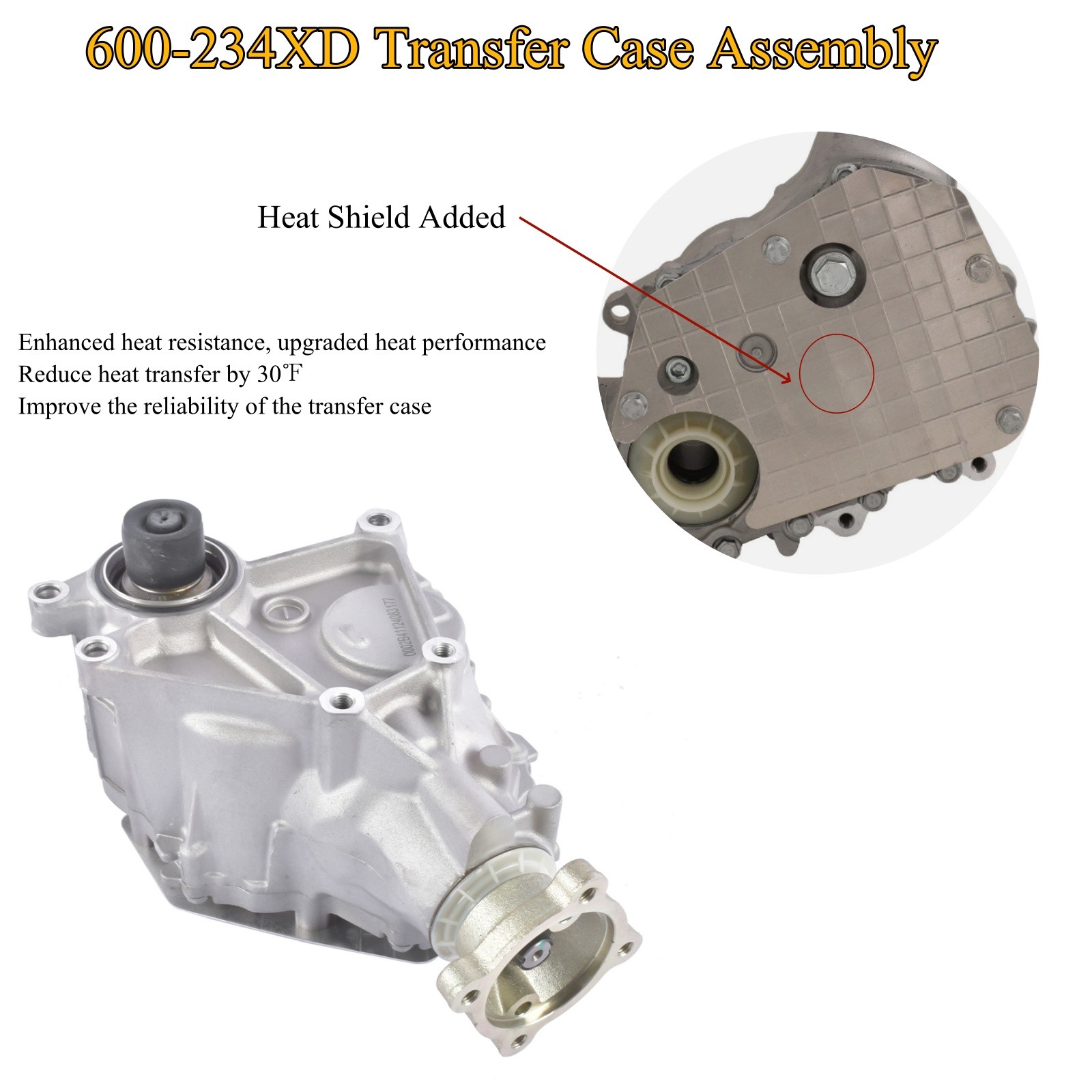 For 2016-2019 Ford Explorer Flex Taurus Lincoln MKS Transfer Case PTU PTO 600239