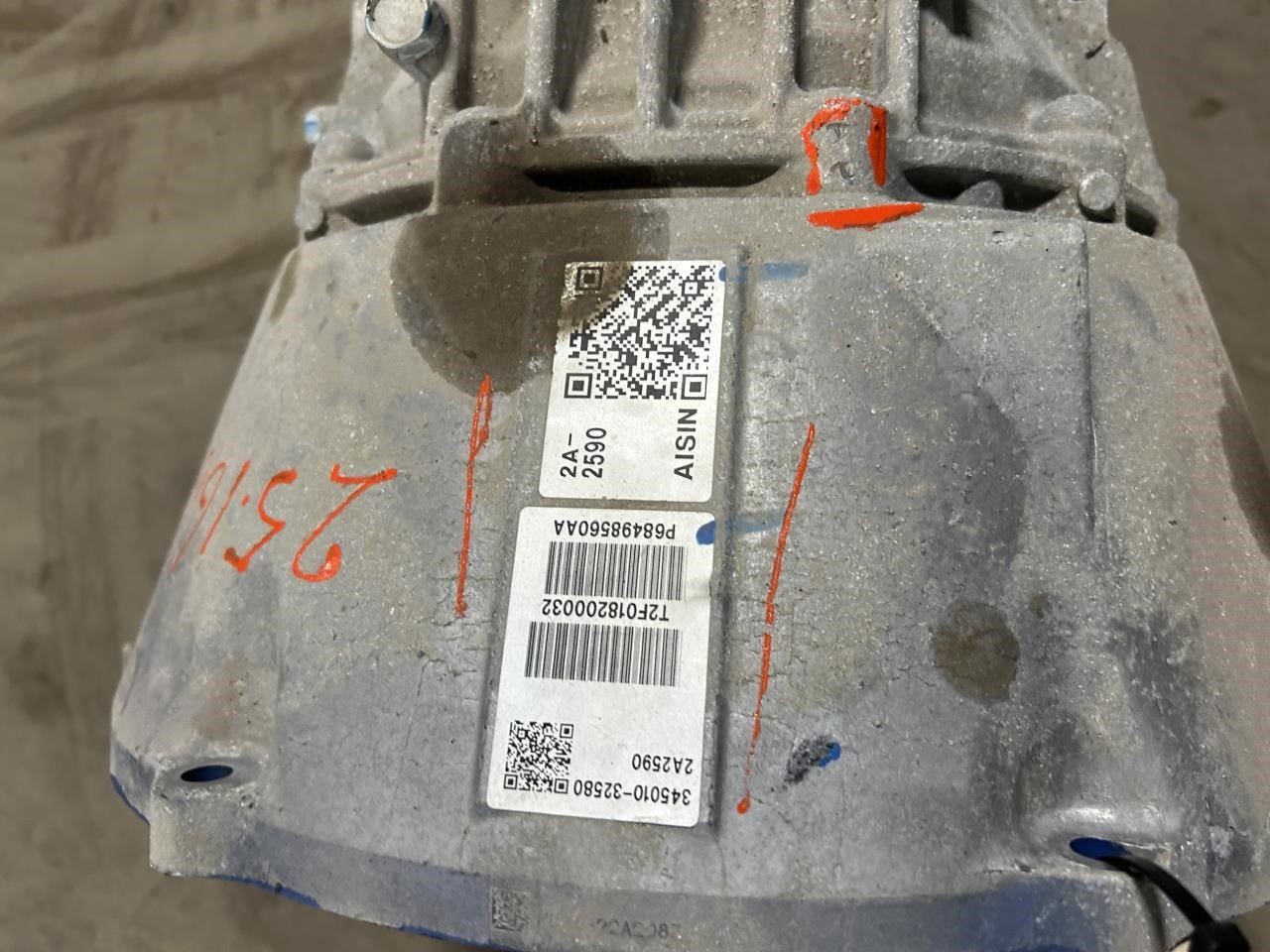 2022 DODGE RAM3500 OEM 6 SPEED AUTOMATIC TRANSMISSION 81K MILES ID 68498560AA