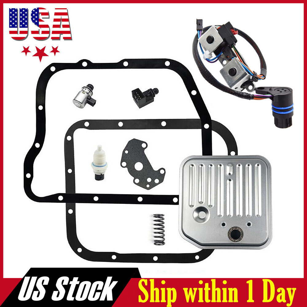 For 2000-Up A518 46RE 48RE Transmission Filter Kit w/ Solenoid & Sensor Set