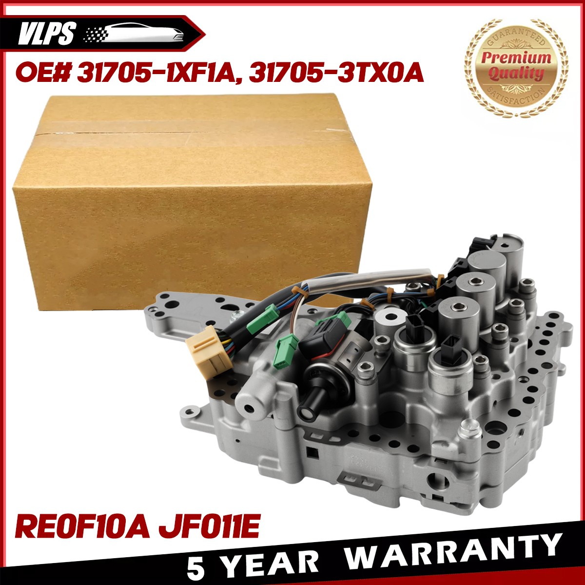 RE0F10A JF011E CVT Valve Body 2 Sensor For Nissan Altima Rogue Sentra Jeep Dodge