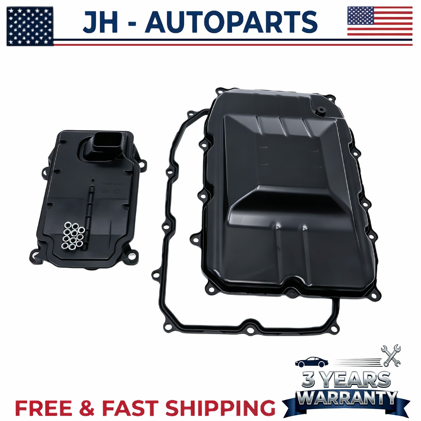 Trans Oil Pan Gasket Filter Kit Fits Porsche Cayenne Panamera Audi Q7 VW Touareg
