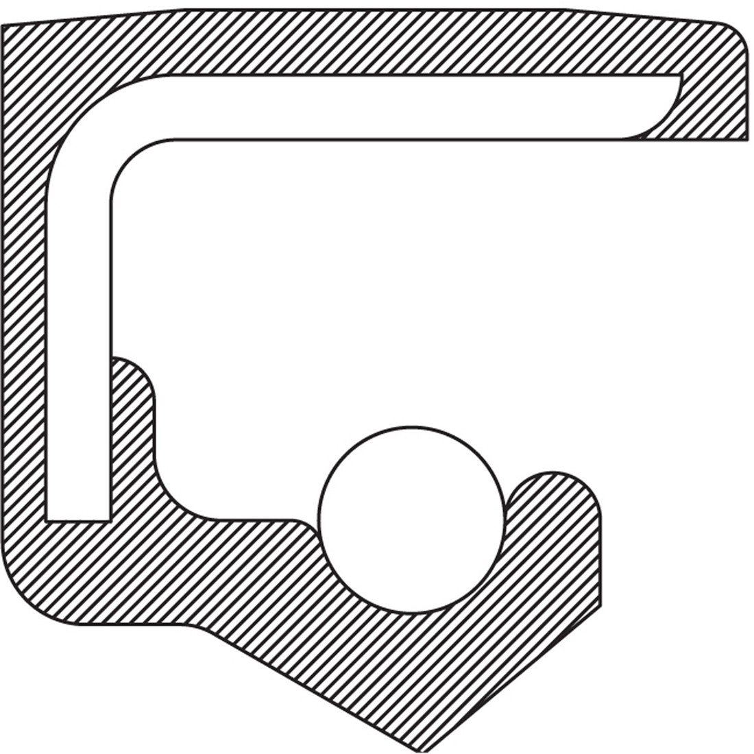 1 Automatic Transmission Torque Converter Seal For 1985-1994 Nissan Maxima 3.0L