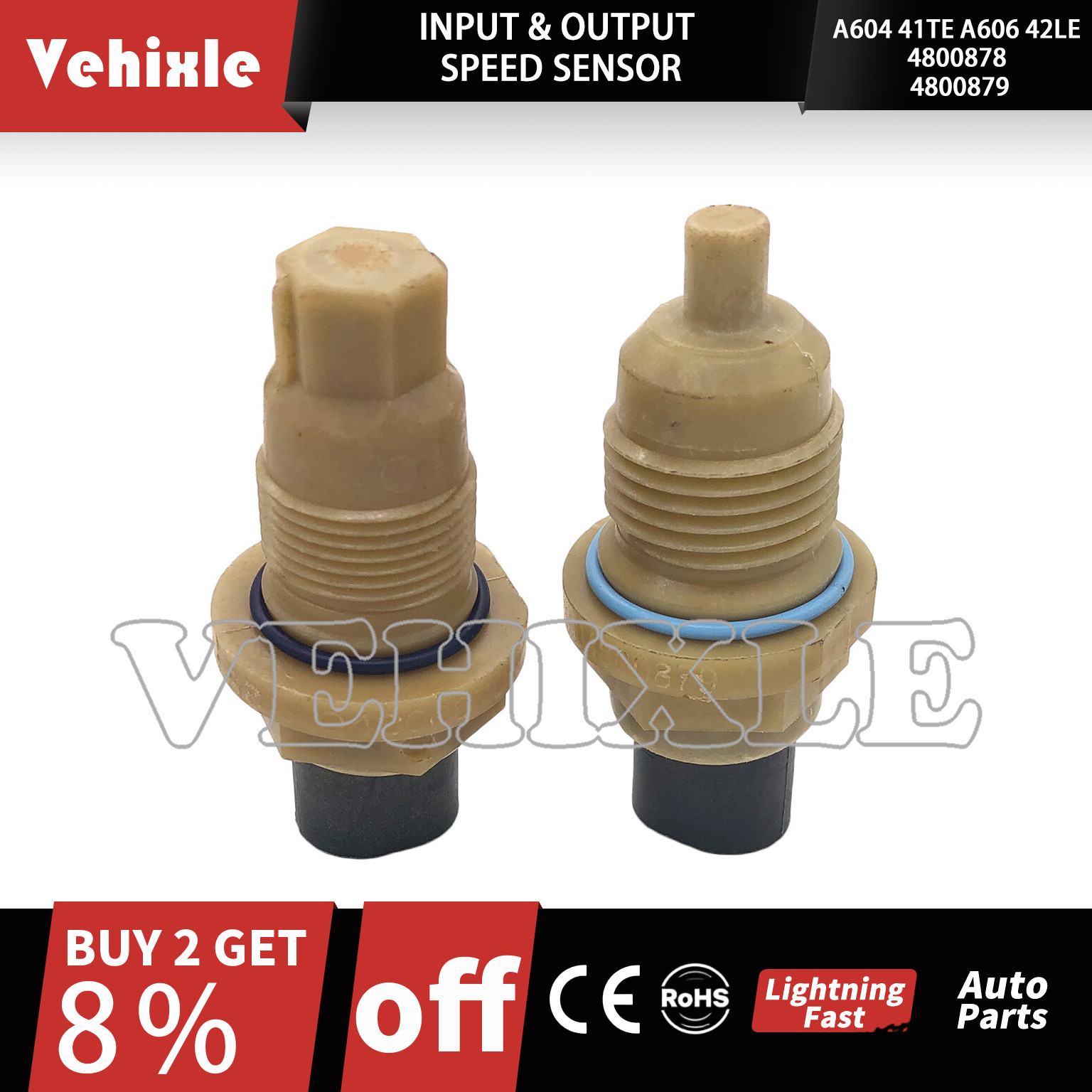 A604 A606 41TE 42LE Input Output Speed Sensor For Chrysler 200 Dodge Avenger