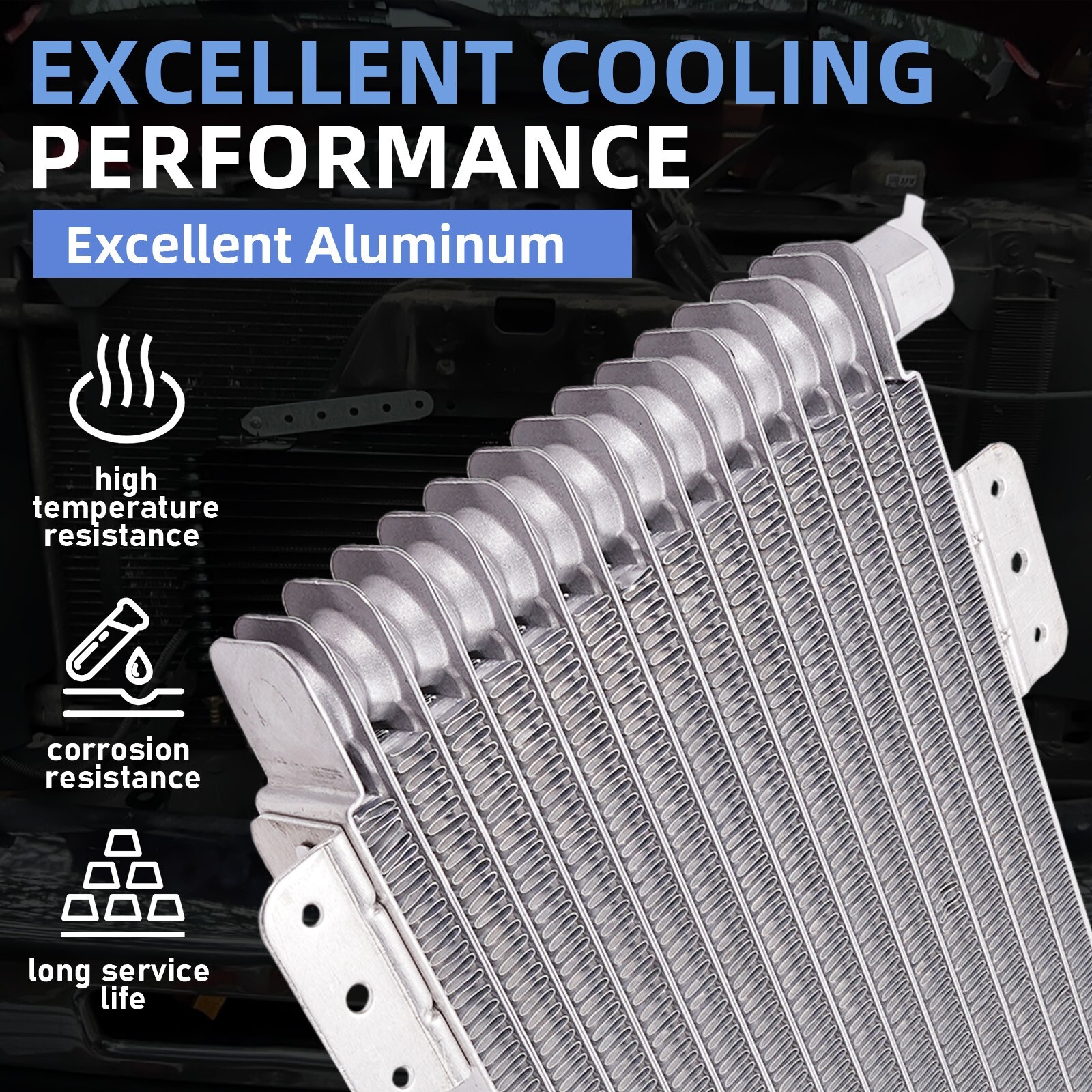 LPD47391 For Tru Cool 40K Transmission Cooler Transmission Oil Cooler GVW Max
