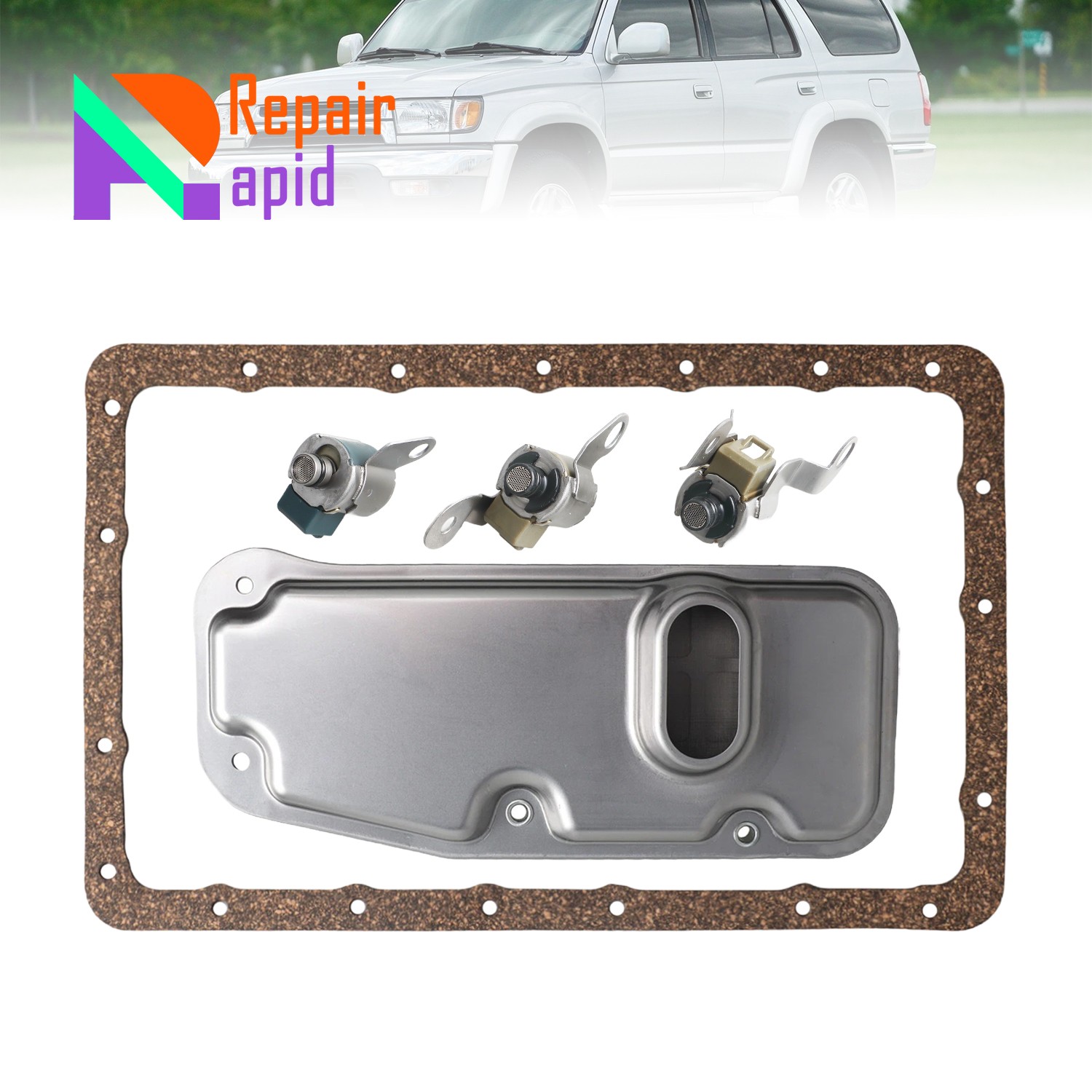 A340E A343F Transmission Solenoid Service &Kit Filter For 2000-2004 4 Runner 4WD