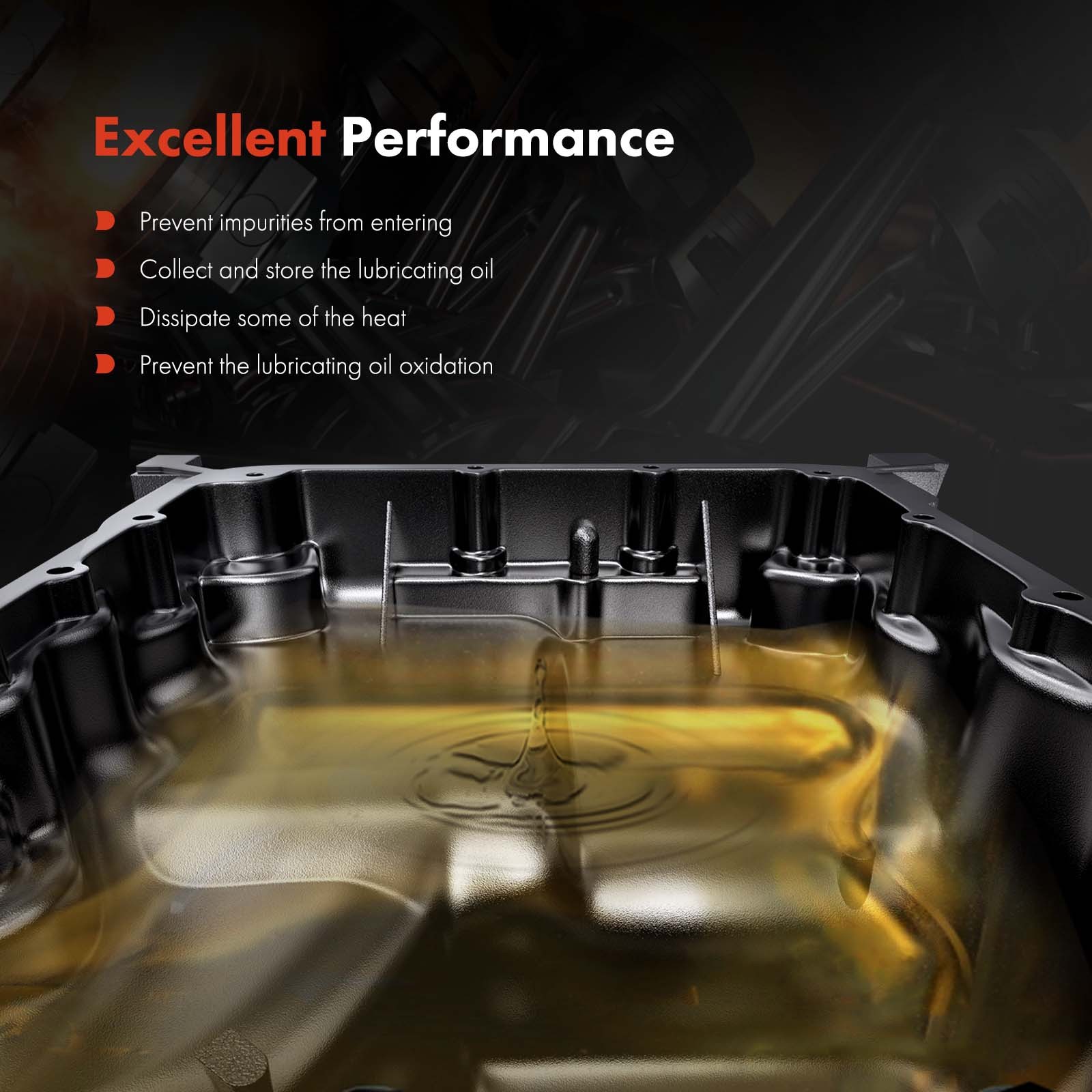 Transmission Oil Pan for Ford Escape 2020-2025 1.5L GAS Turbocharged J1KZ7G004A