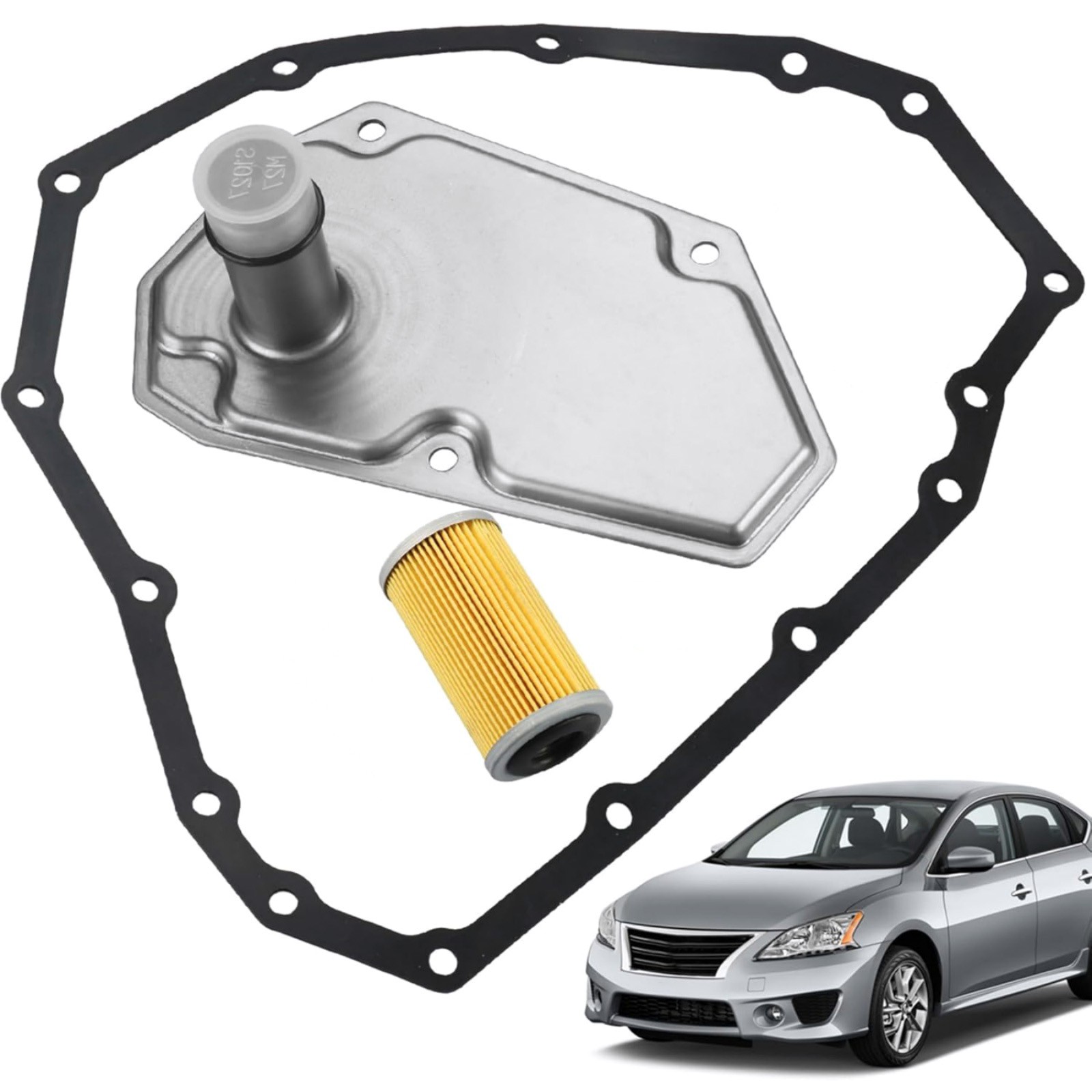 33010-JF015 Compatible Transmission Oil Pan Gasket Kit For Nissan Sentra Rogue