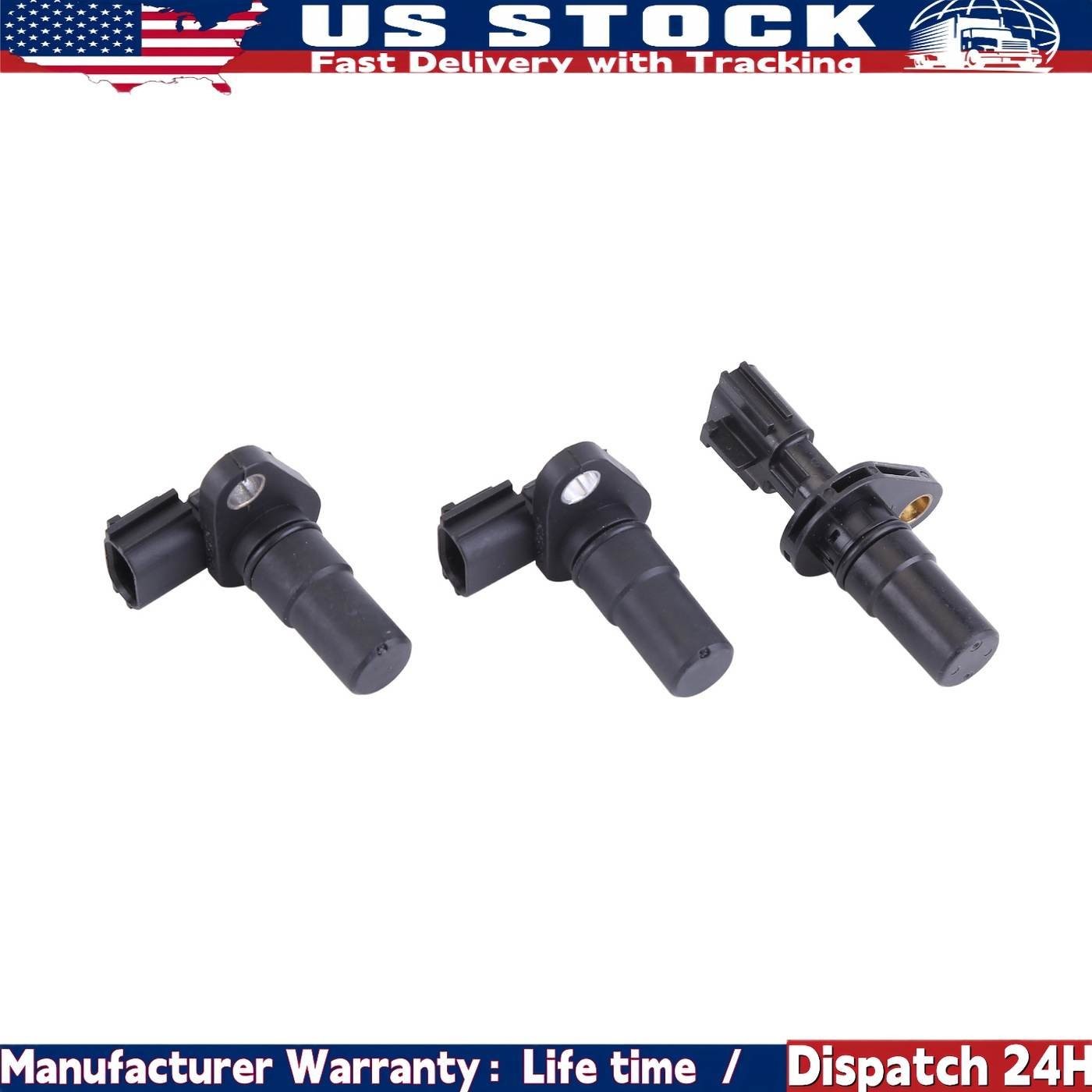 3Pcs Transmission Speed Sensor Replacement For Nissan Quest 2011 2012-2016 3.5L✅