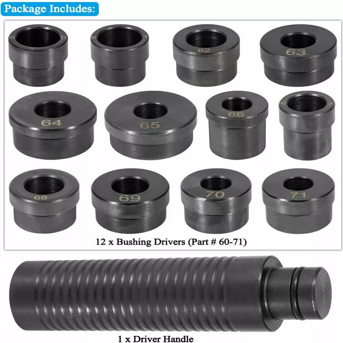 Transmission Bushing Driver Kit/Tool T-0220-700R4 For GM 700-R4 4L60 4l60E 4L65E