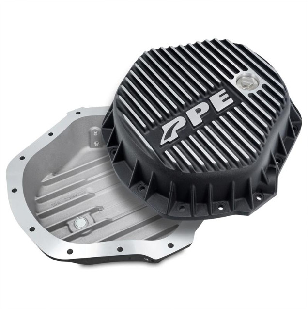 PPE Brushed Trans Pan & Diff Cover For 07.5-18 Ram 6.7L 68RFE AAM 14-11.5”
