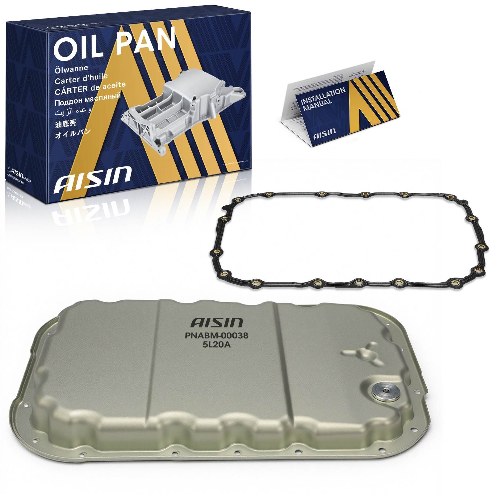 AISIN PNABM-00038 Transmission Oil Pan for BMW 328i 328xi X3 128i 2007-2013