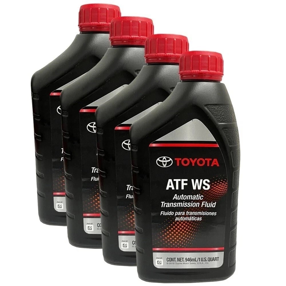 4 Quart GENUINE ATF WS Automatic Transmission Fluid (FITS TOYOTA Lexus Scion)