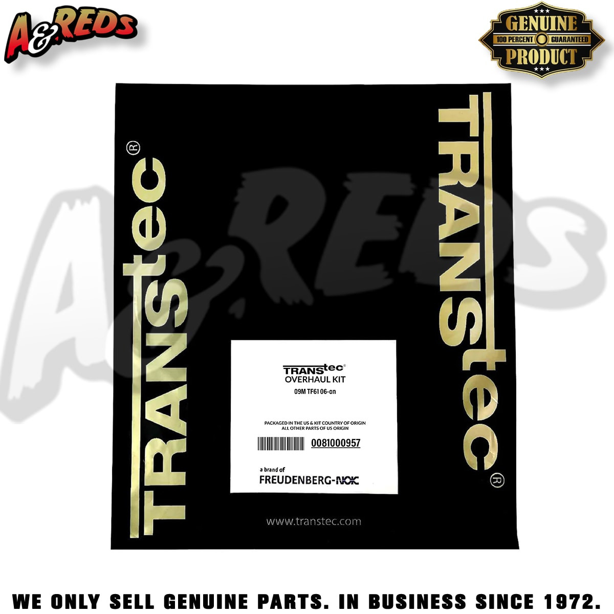 TransTec Overhaul Kit 09M TF61-SN 2006-on w/o Pistons (#0081000957)