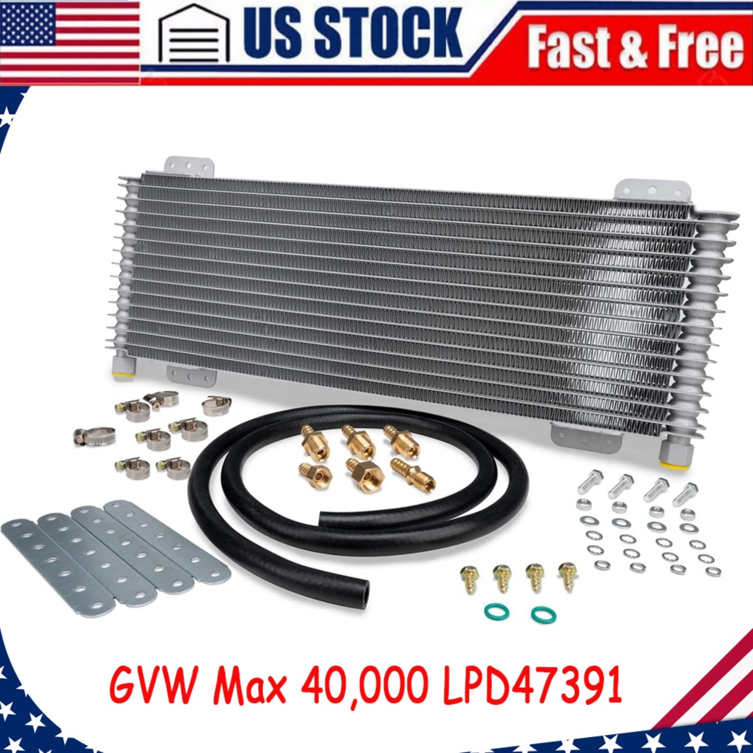 Tru Cool 40K Transmission Cooler Transmission Oil Cooler GVW Max 40,000 LPD47391