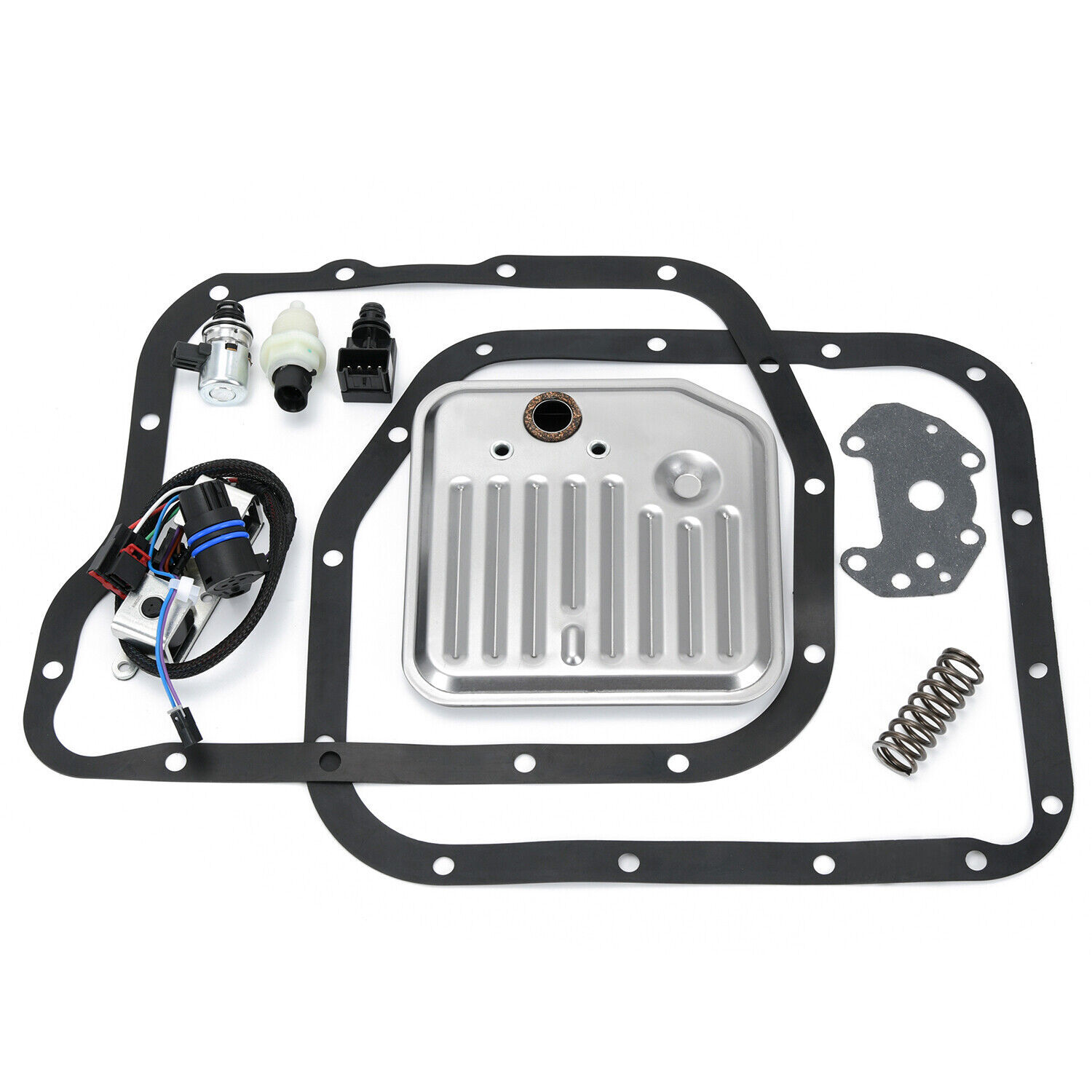 Automatic Transmission Filter Kit w/Solenoid Sensor For Dodge Ram 2500 46RE 48RE