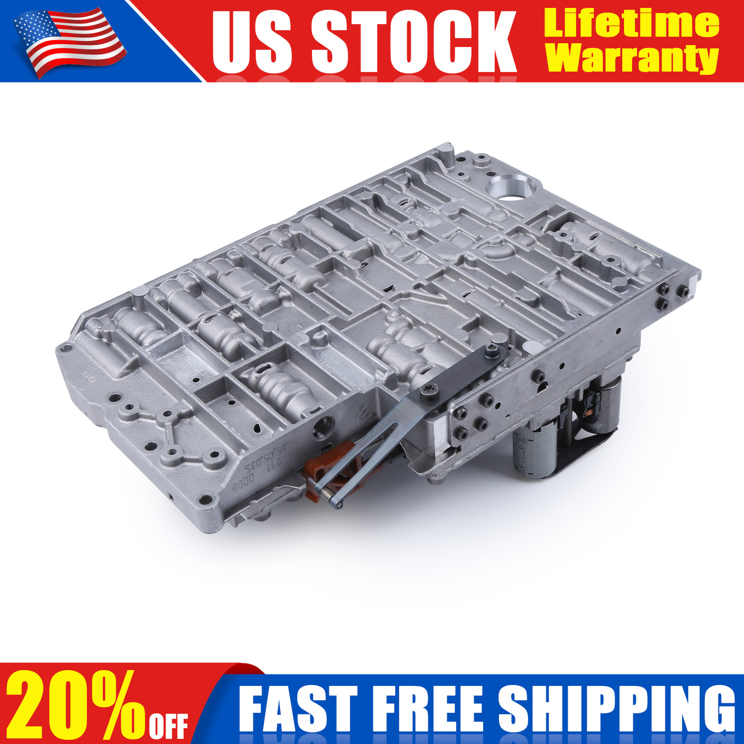 TRANSMISSION VALVE BODY WITH 6PCS SOLENOID FOR CHRYSLER FOR MERCEDES-BENZ 722.6