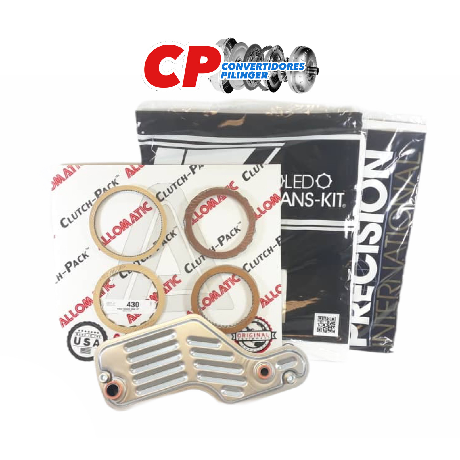 Ford 5R55W 5R55S Banner Rebuild Kit with Filter 2002-2010