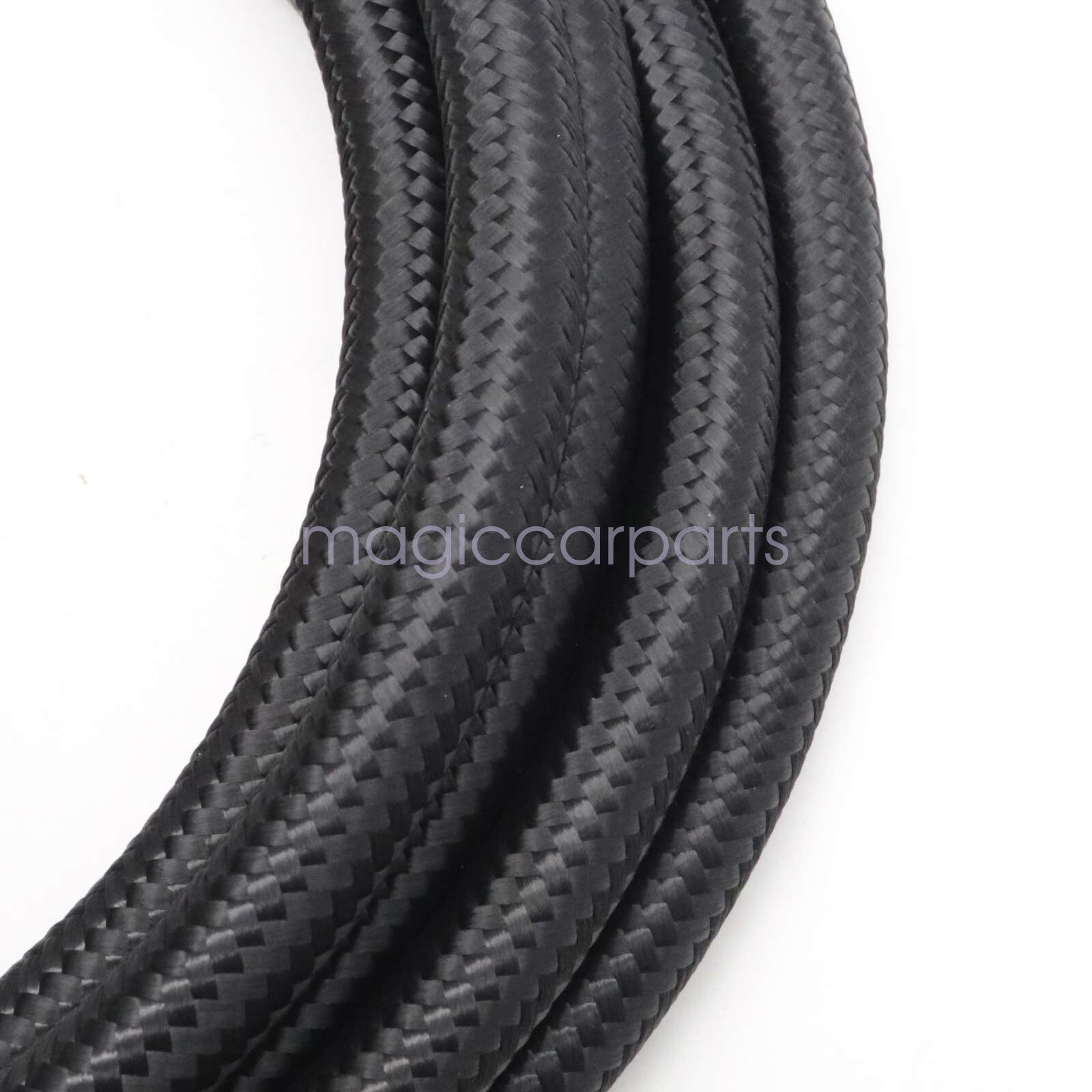 4L60E 4L65E Automatic Transmission Cooler Line Kit Black -6 AN Steel Braided U