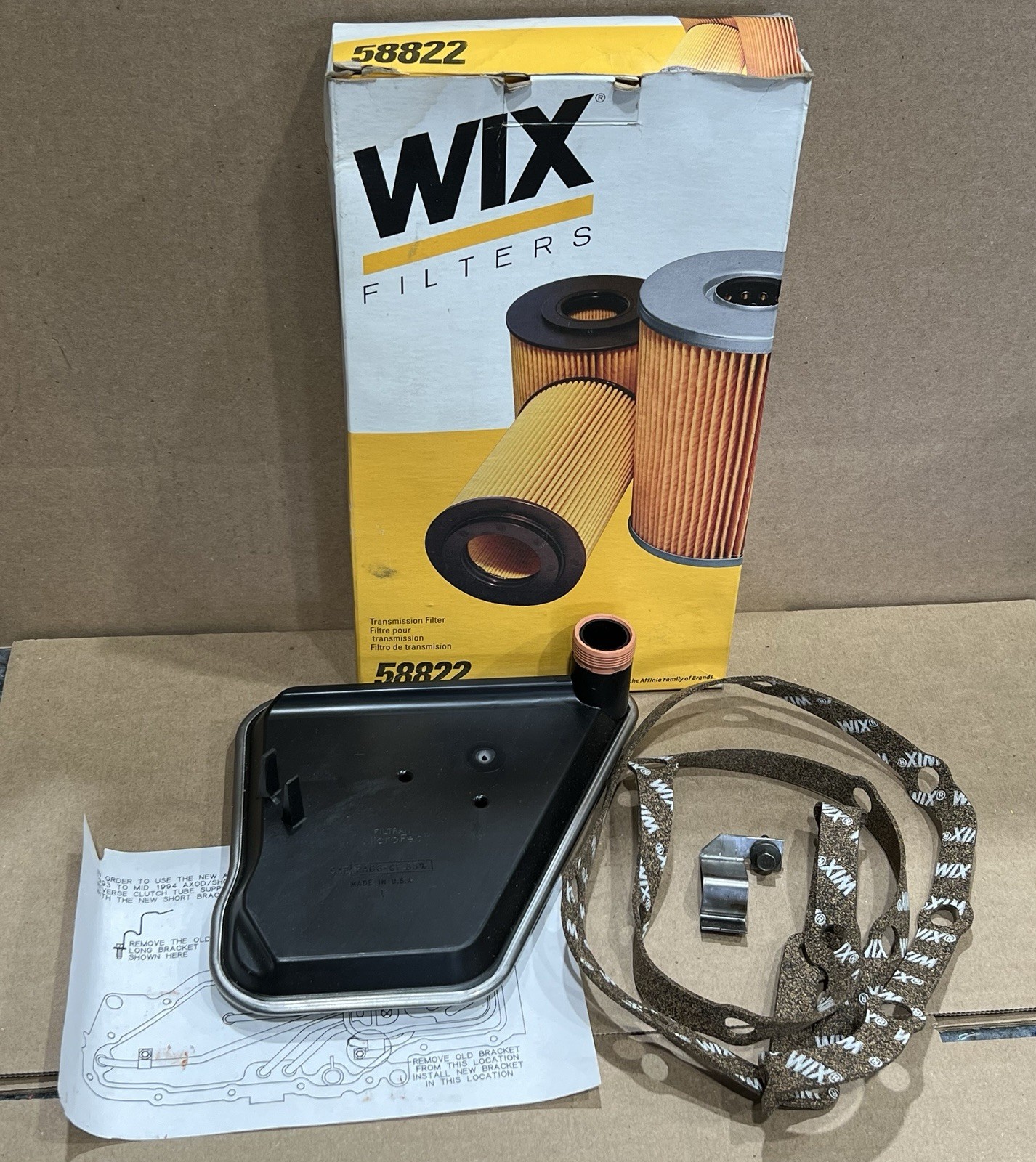 WIX 58822 Transmission Filter Kit 94-07 Ford Lincoln Mercury New old Stock