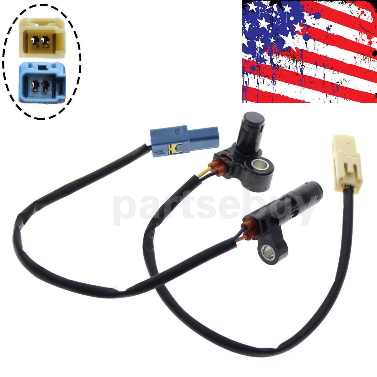 New Output +Input Speed Sensor For Volkswagen VW Jetta Golf Beetle Tiguan CC