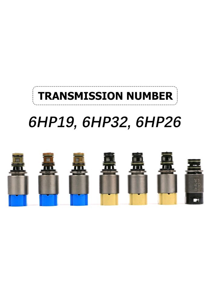 7PCS 6HP19 6HP26 6HP32 TRANSMISSION SOLENOID KIT FIT FOR BMW X3 X5 AUDI A6 A8 Q7