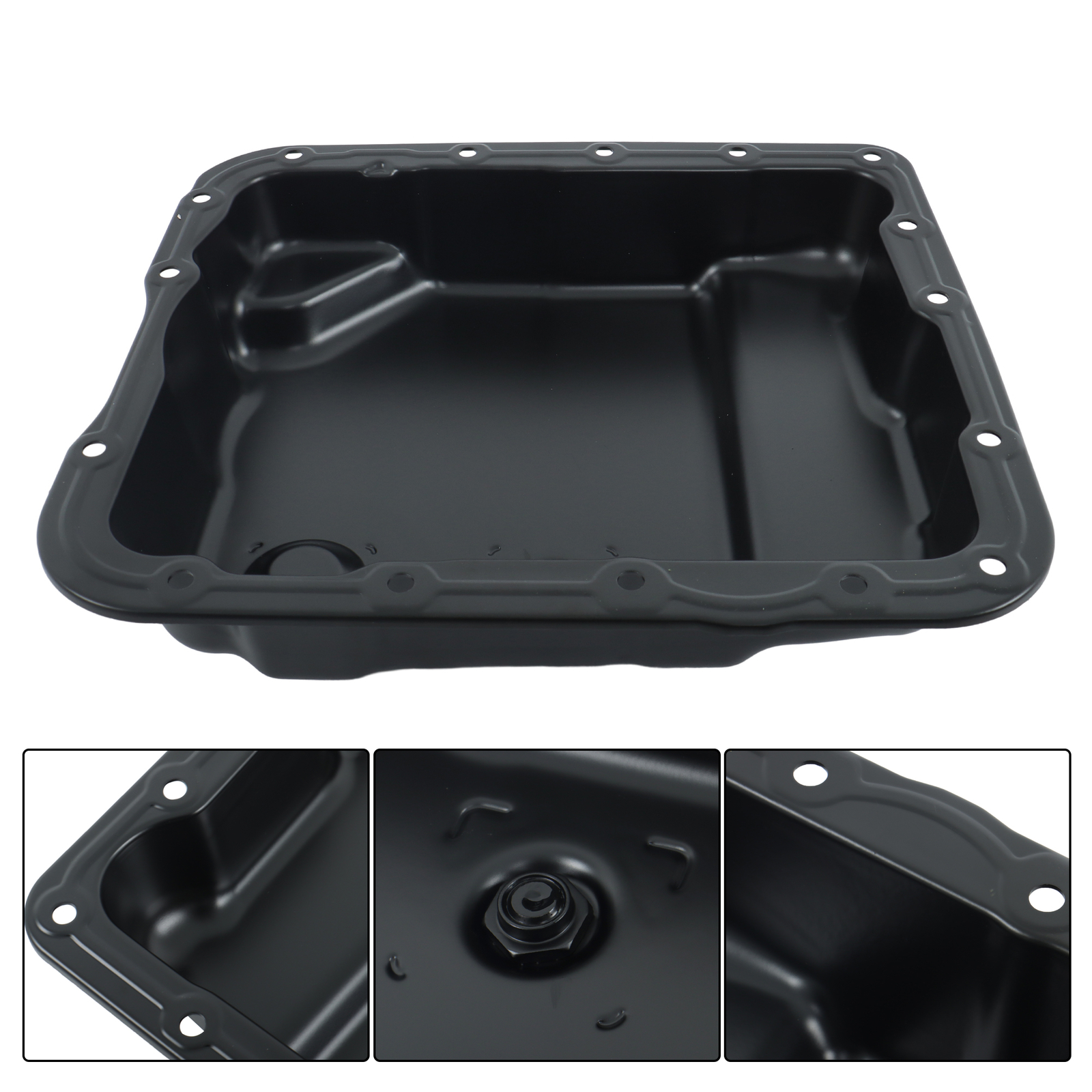 Automatic Transmission Oil Pan 3″ Deep Fit For 1998-2014 GM 4L60-E 4L65-E 4L70-E