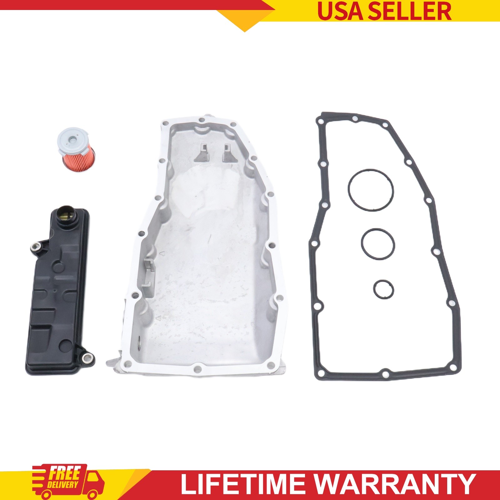Transmission Oil Pan & Filter W/Gasket for Honda Civic Automatic CVT 16-21