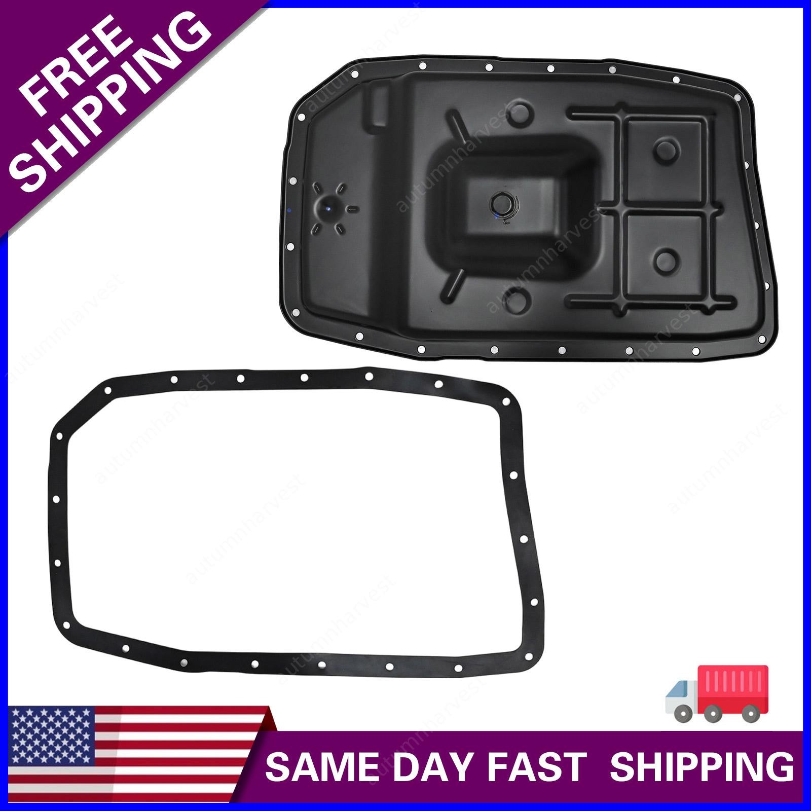 Transmission Oil Pan w/ Drain Plug Gasket Fit Ford F-150 Expedition Lincoln US